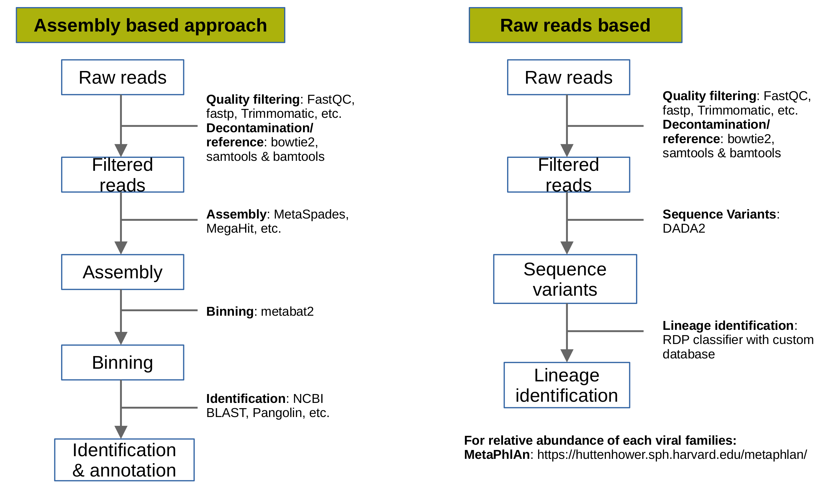 Viral metagenomics